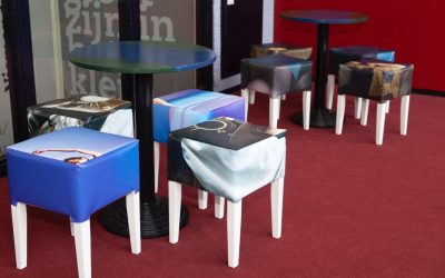 Hergebruik promotiemateriaal Theater Lampegiet